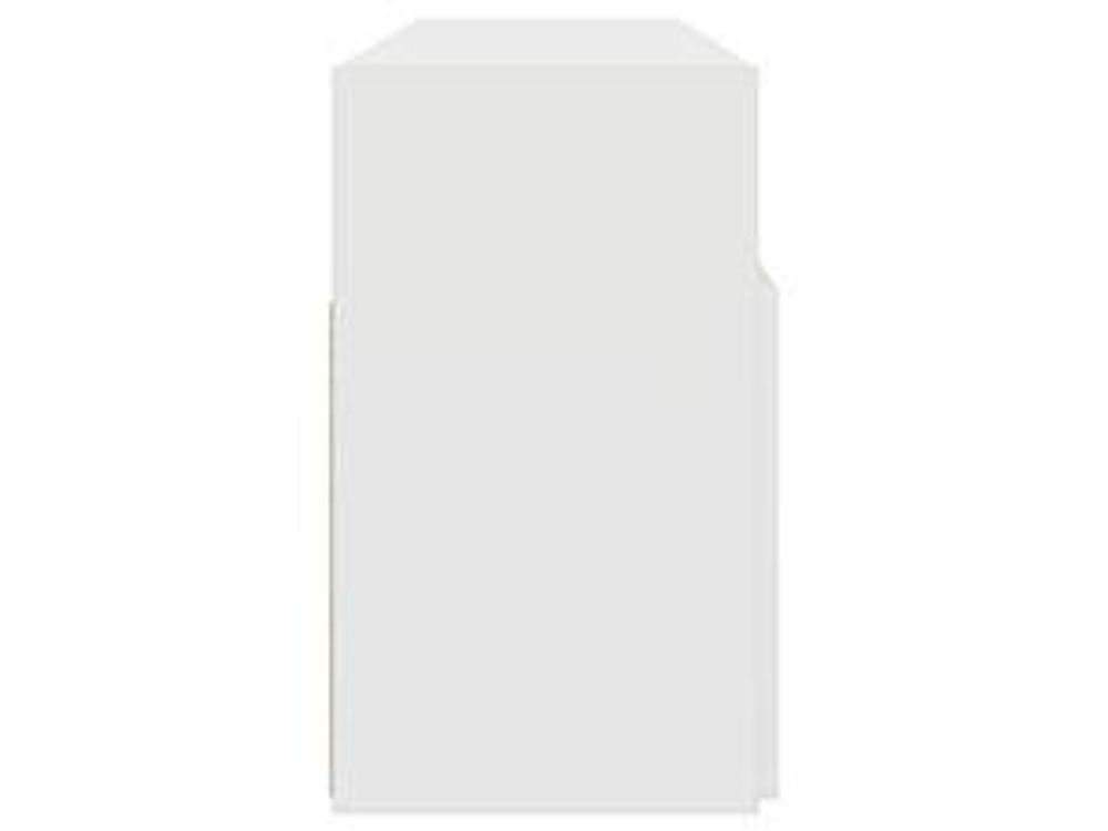 vidaXL TV-Schrank mit LED-Leuchten Weiß 120x30x50 cm
