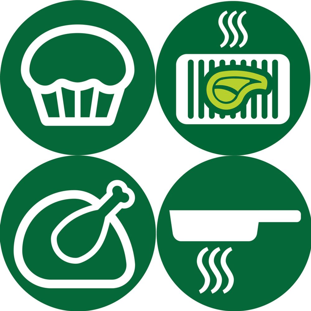 Vielseitig: Frittieren. Backen. Grillen. Braten. Und sogar Aufwärmen!