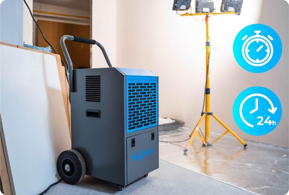 Hexwelt Luftentfeuchter 70 L 650 W für große Räume