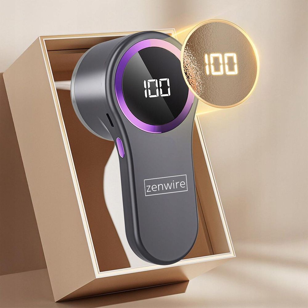 Rasoio - Rasoio per vestiti - per ponticelli - Rasoio elettrico - Batteria ricaricabile - Funzionamento a rete - USB-C X2