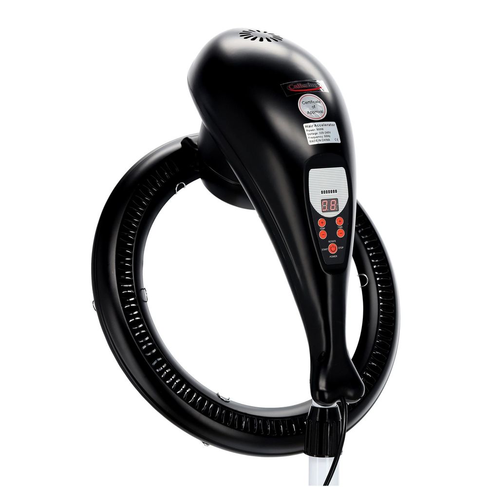 Infrazono Climazone 2 in 1 Saturn black per accelerare e intensificare trattamenti di cura,