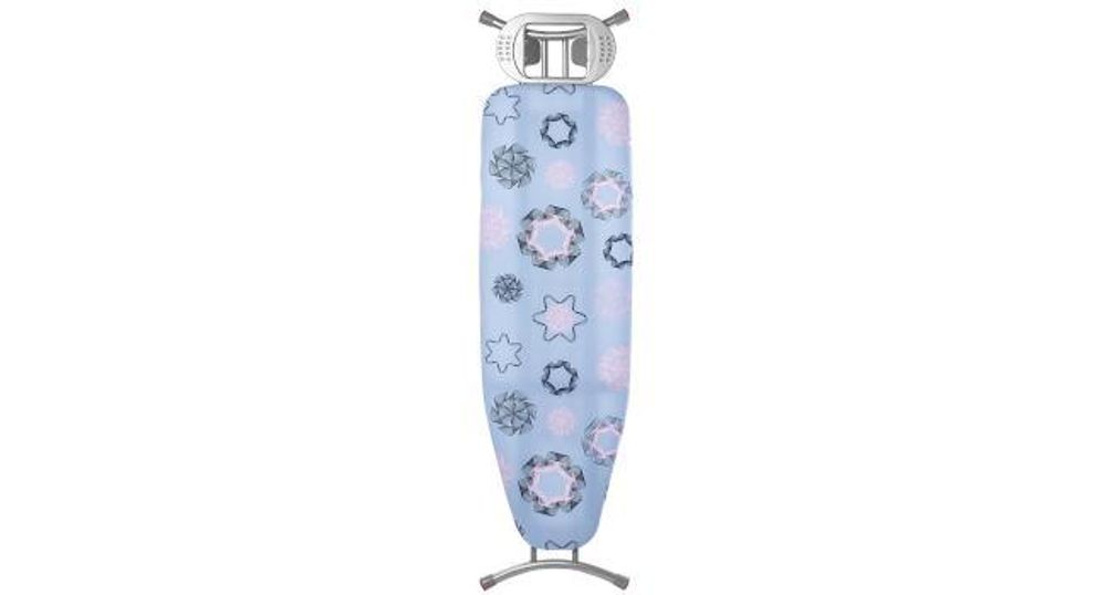 KADAX Klappbares Bügelbrett, 120x38cm Dampfbügelbrett mit Metallnetz