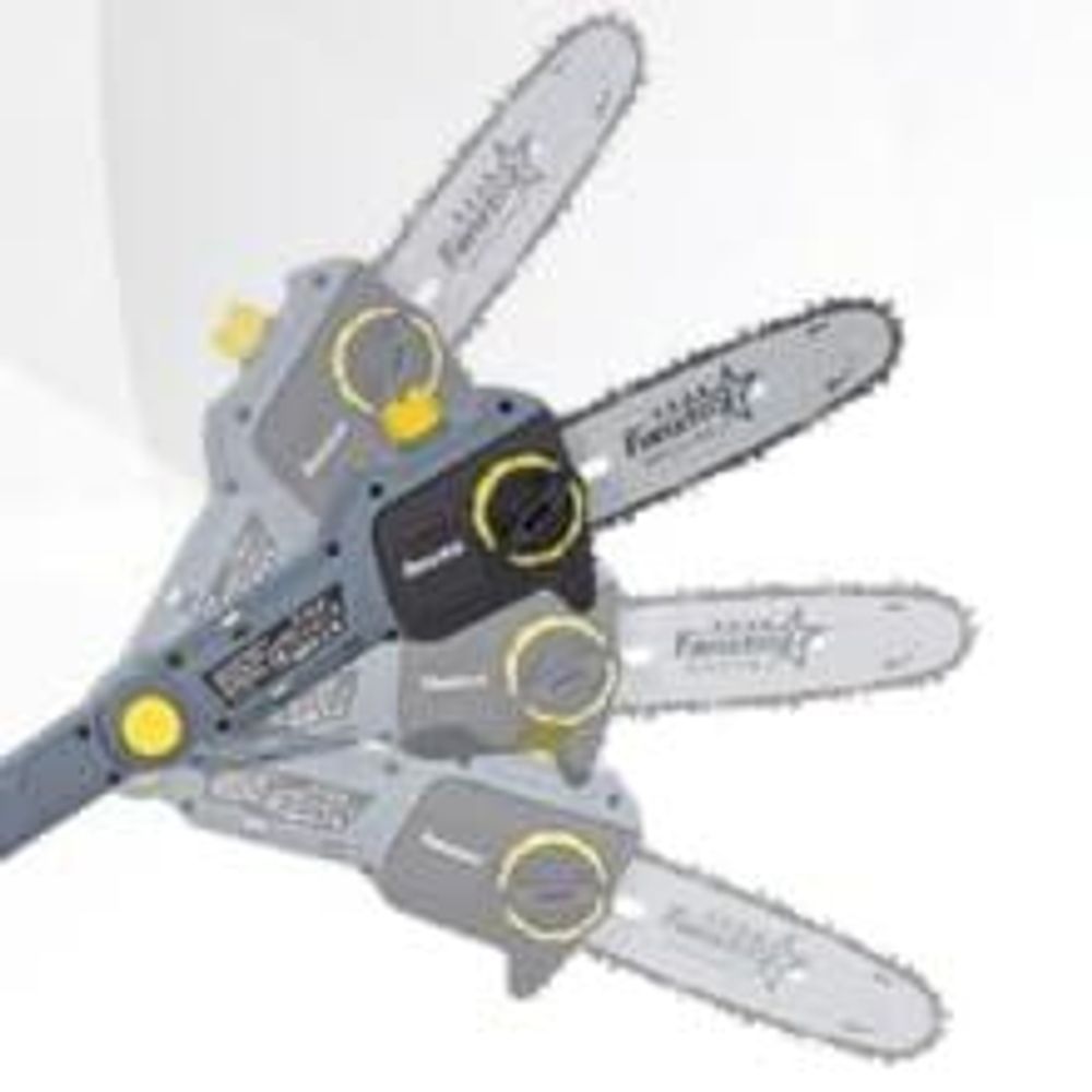 FANZTOOL 20V Akku-Hochentaster, bis 5 m Höhe, 17 cm Schnitt, 20 cm Schwert, leicht, inkl. 2,5Ah Akku