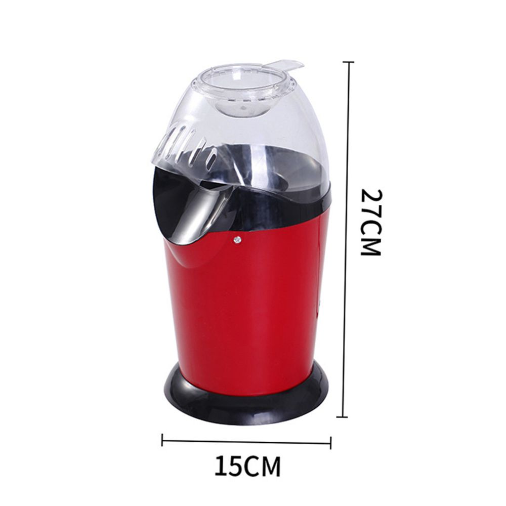 Popcornmaschine Popcorn Maker Ohne Fett Öl Heißluft Gesunder Snack Fettfrei Ölfrei Popkorn Zuhause Küchen Gadget Pop Mais Popcorn Maschine 1500W Retoo