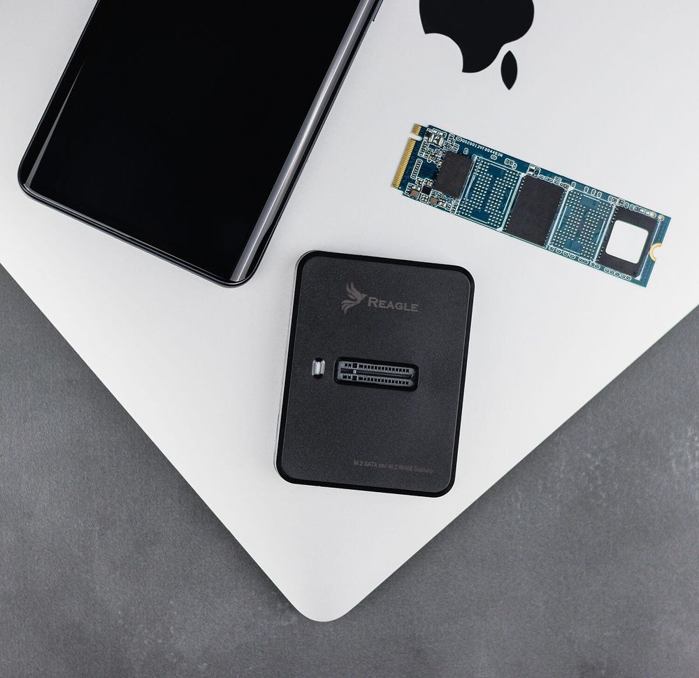 Adapter SSD M.2 NVMe SATA Laufwerksschacht USB-C 3.2