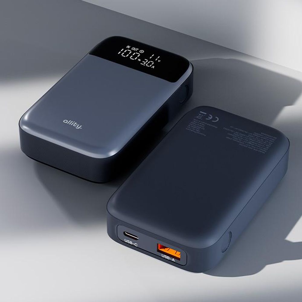 Allity PowerBank APB-200 PD QC 33W 10000 mAh Grau