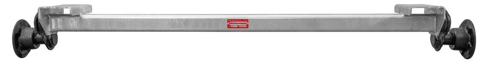 KNOTT ungebremste Achse 750 kg, 1190 mm Auflage, für leichte PKW-Anhänger