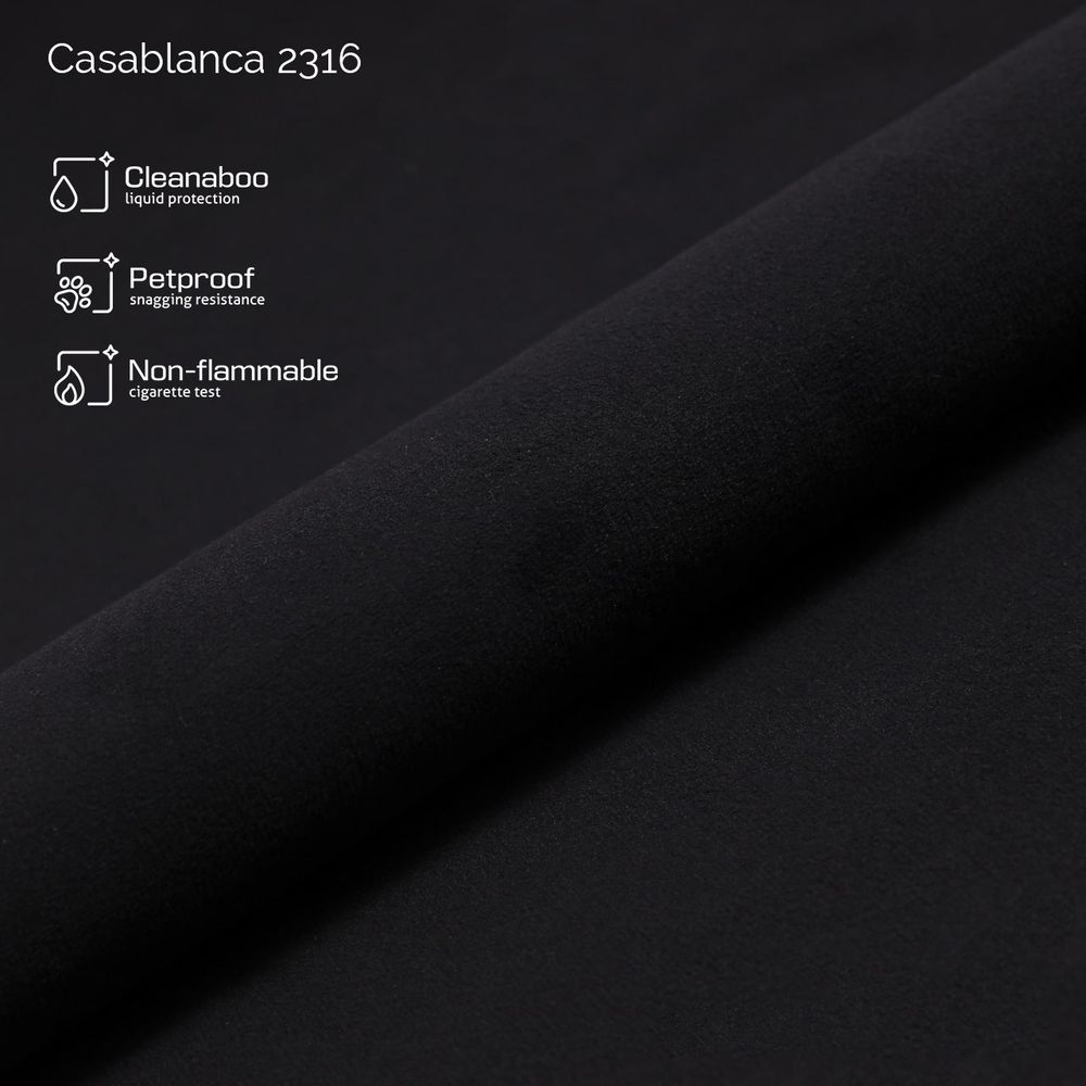 TRADA Adele Boxspringbett 200x200 Elektrisch verstellbar Taschenfederkern Doppelmatratze 9 Zonen Topper Bett mit Bettkasten Velour Stoff Schwarz