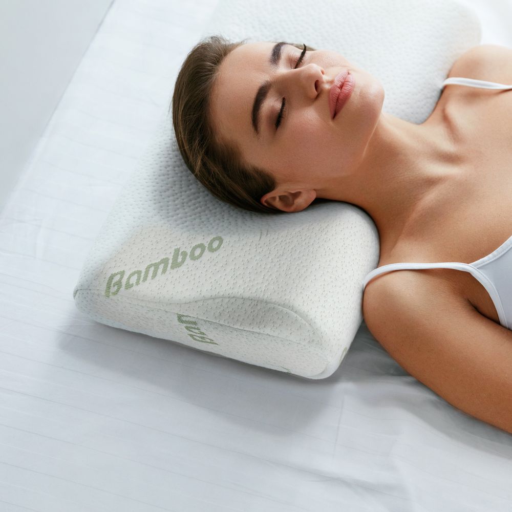 Elviros Orthopädisches Nackenkissen Memory Foam - Für Seitenschläfer