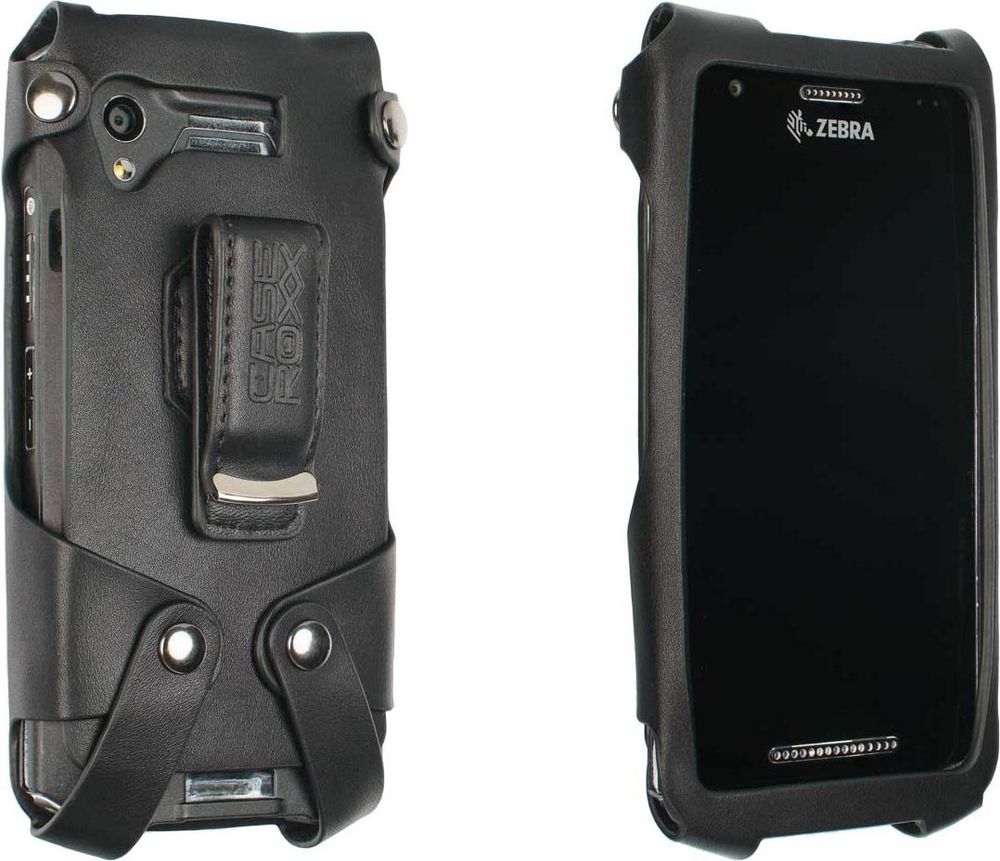 caseroxx Handheld Mobile Computer Schutztasche kompatibel mit Zebra TC21 / TC26, Tasche schwarz
