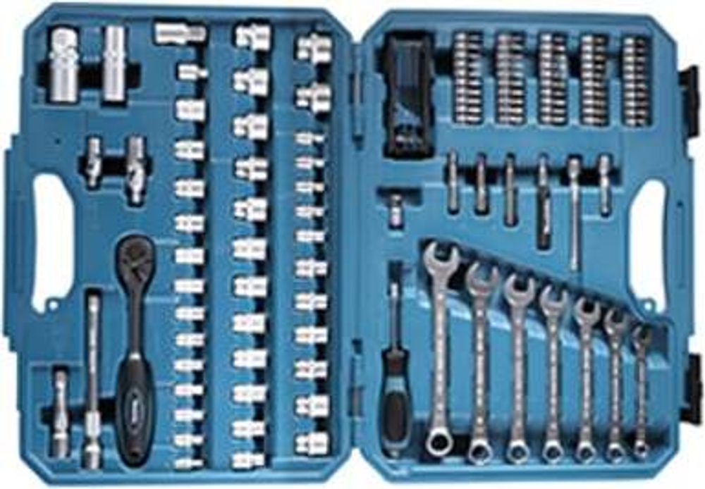 Makita E-06616 Werkzeug-Set 120-tlg. im Koffer