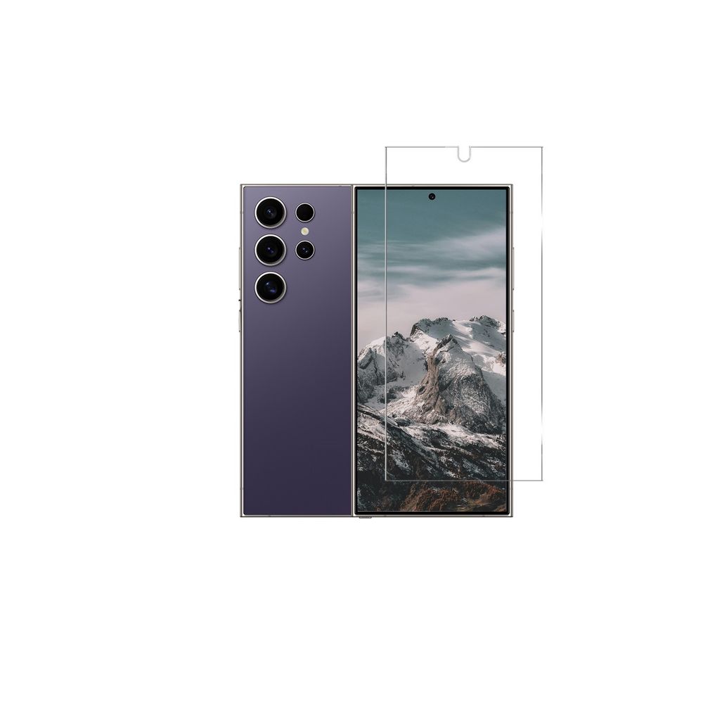 2 Stück 9H Displayschutz passt für Samsung Galaxy S24 Ultra Schutzglas
