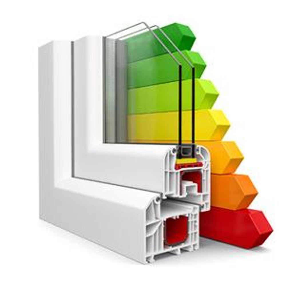 Kellerfenster Kunststofffenster weiß, BxH: 60 x 40 cm / 600 x 400 mm 3-fach Verglasung (32 mm) Dreh-Kipp inkl. Pilzkopfverriegelung, DIN Rechts (Griff Links)