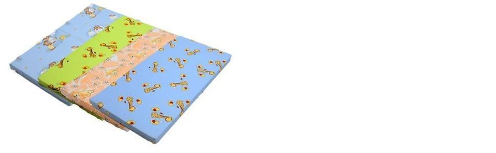 Matratze Babybett | Reisebett Matratze 60x120 faltbar | Hochwertige Babymatratze für Kinderreisebett | Allergikerfreundliche Rollmatratze mit abnehmba