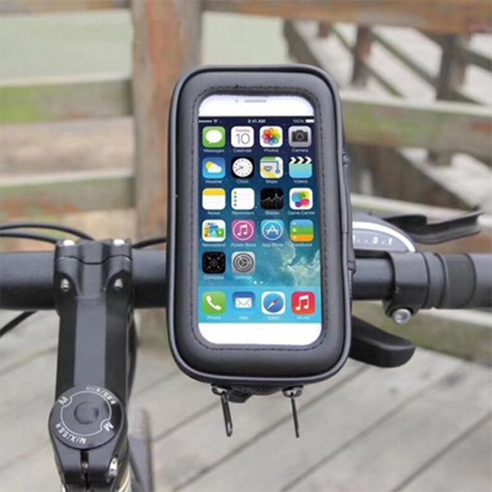 Fahrrad Lenkertasche Wasserdichte Handyhalterung Lenker Tasche Smartphone für iPhone Samsung Galaxy Halter bis 6,3 Zoll 360° Drehbare Motorrad Retoo