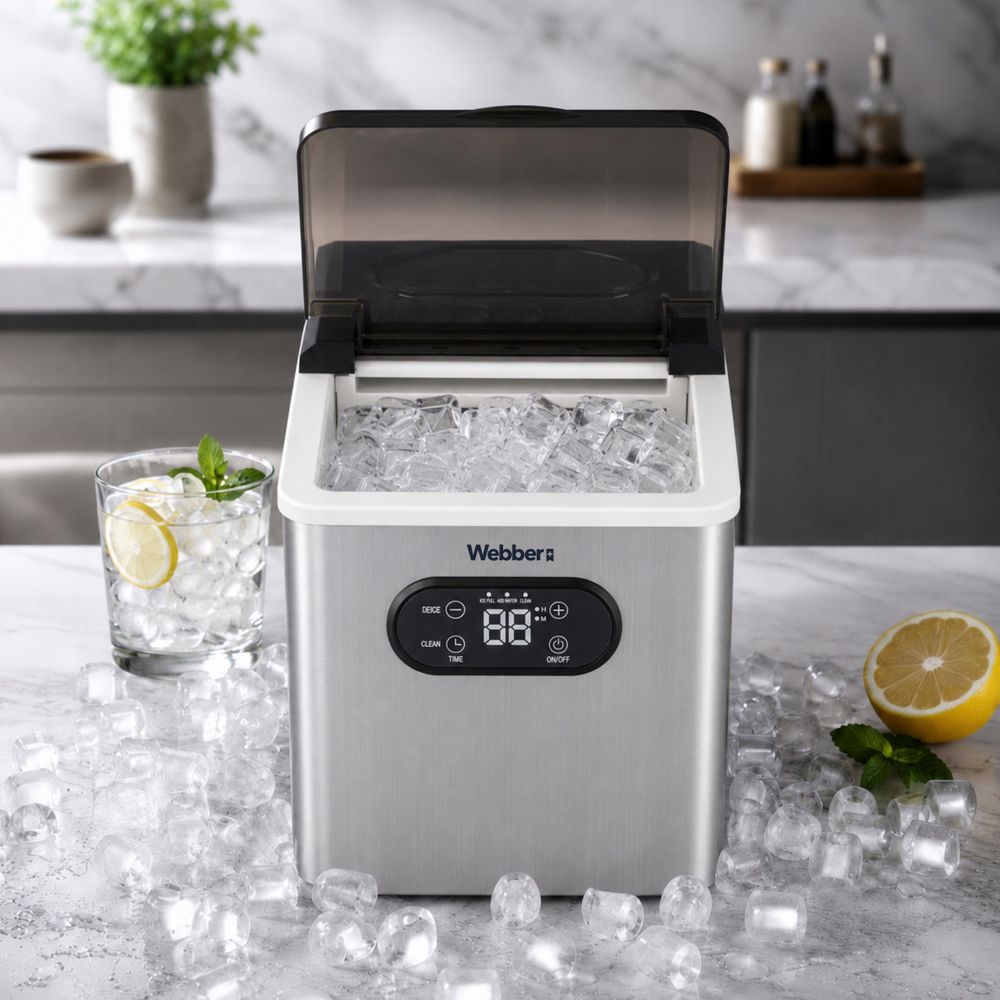Tři způsoby přívodu vody výrobníku ledu Webber FRIO IM-201