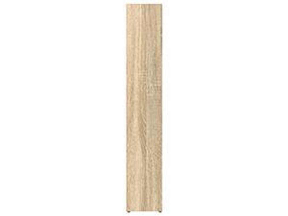 vidaXL CD-Regale 2 Stk. Sonoma-Eiche 21x16x93,5 cm Holzwerkstoff