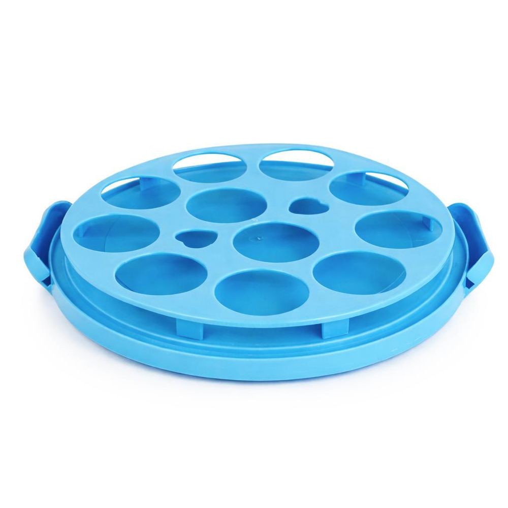 WELLHAUS Tortenbehälter Blau 30x26,5x15,3 cm