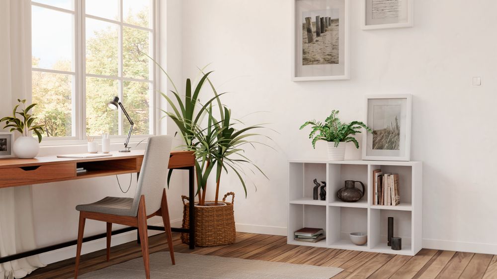 Brüder-Möbel | Würfelregal 2x3 - Weißes Bücherregal - 6 Fächer - Regal für Wohnzimmer, Büro, Kinderzimmer
