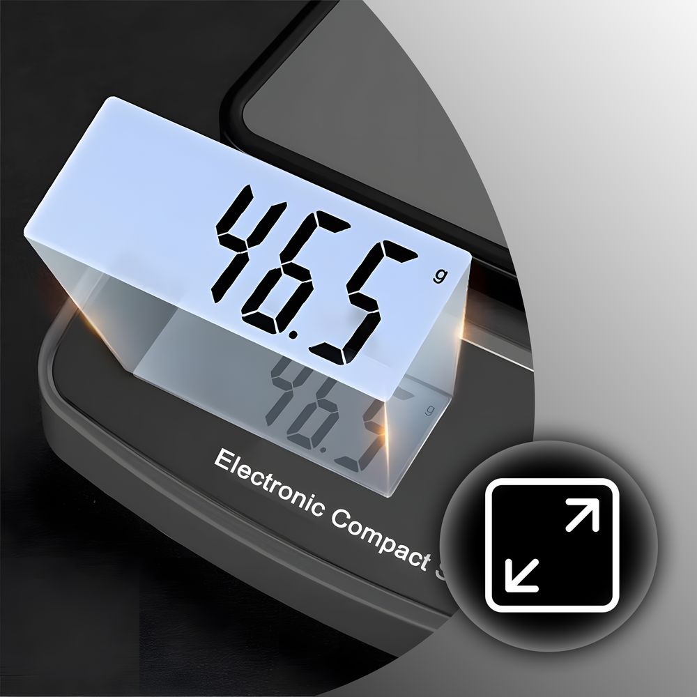 Küchenwaage für den Profi Einsatz bis 15kg 1g Genauigkeit mit Edelstahl Wägefläche LCD Display Retoo