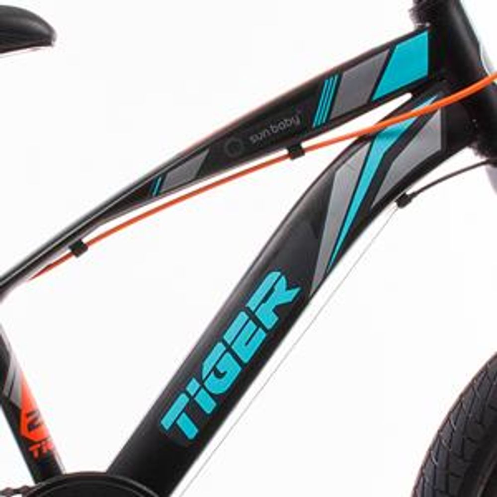 Vélo garçon Vélo enfant à partir de 6 ans Vélo enfant 20 pouces Vélo enfant 6 vitesses Shimano RevoShift Tiger Bike