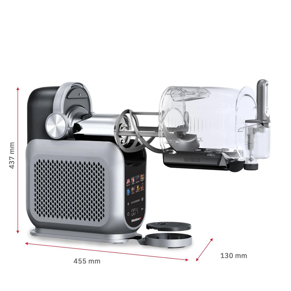 Stroj Na Slushy A Itálskou Zmrzlinu Granity Webber Pro 1,8 L, 220 W, 8 Programů