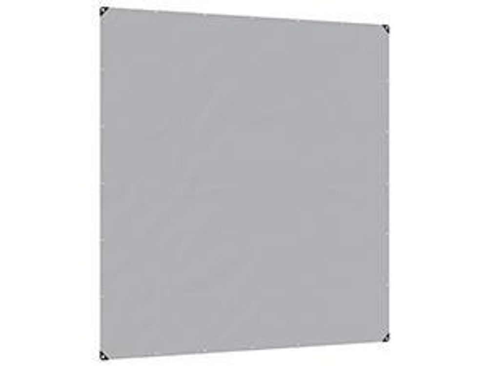 vidaXL Abdeckplane 650 g/m² 3x3 m Grau