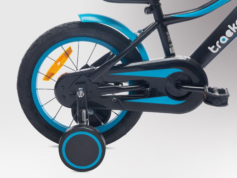 Sun Baby Tracker bike Vélo d'enfant pour garçon 14 pouces bleu fluo