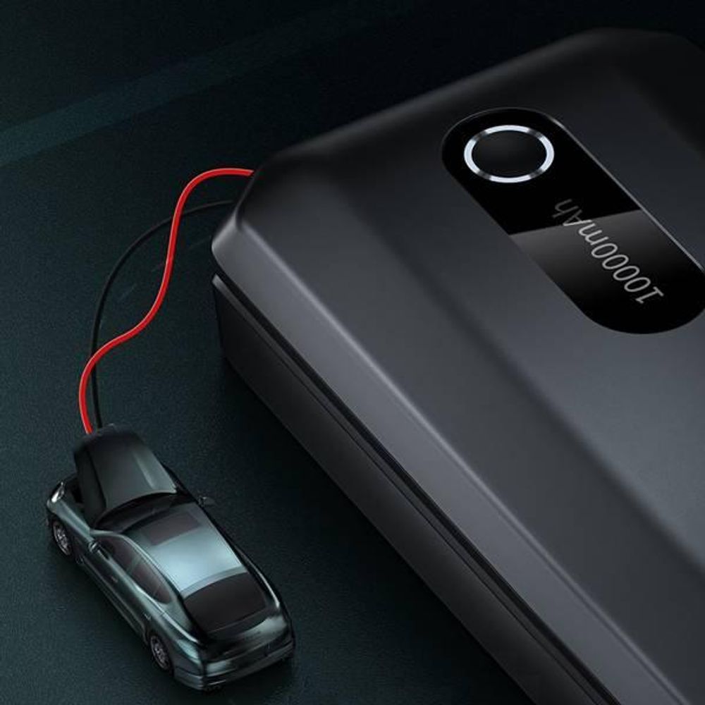 Baseus Super Energy Auto-Starthilfe 10000mAh, 1000A, USB (schwarz)