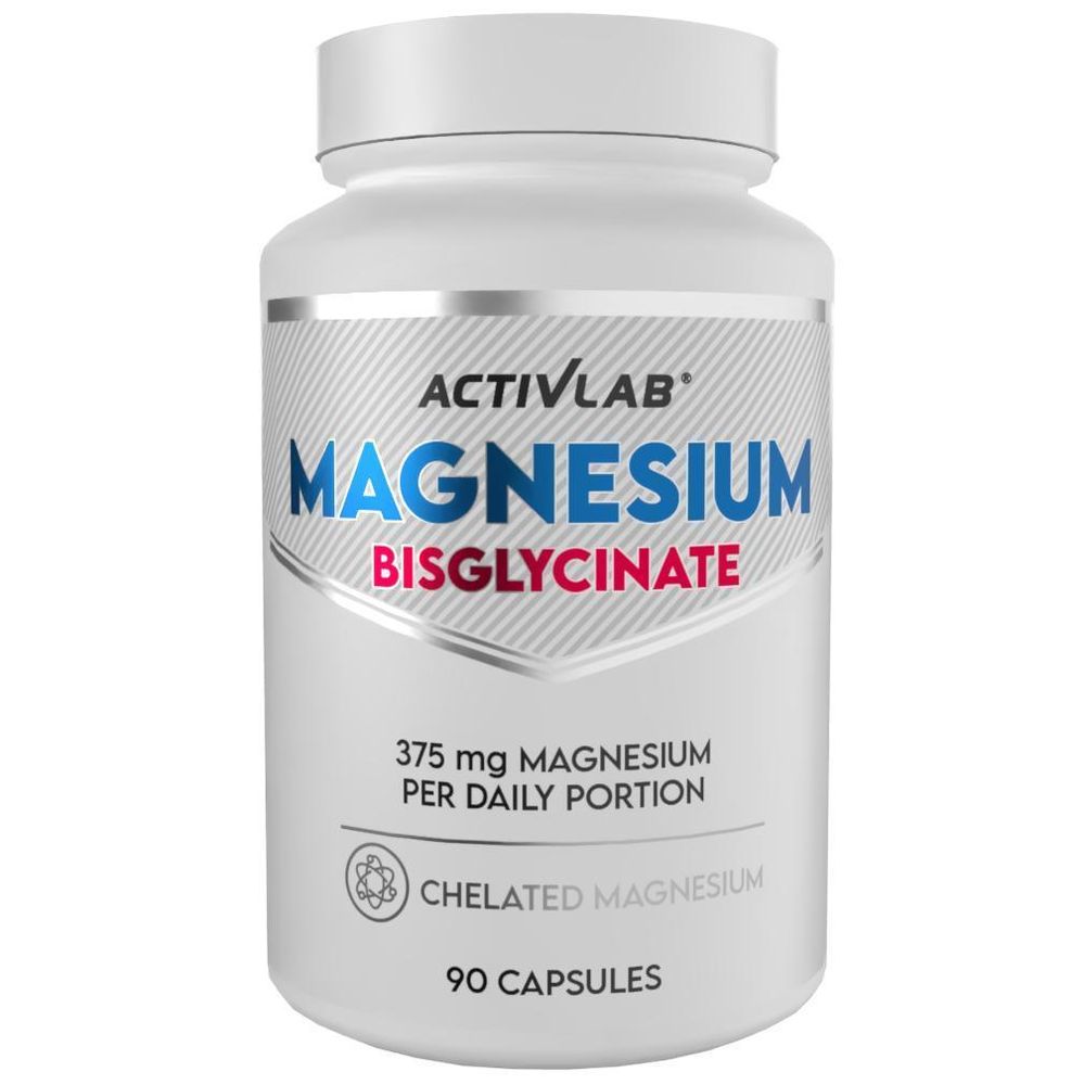 Activlab Magnesium Bisglycinate – Magnez Diglicynian 375 mg, 90 Kapsułek