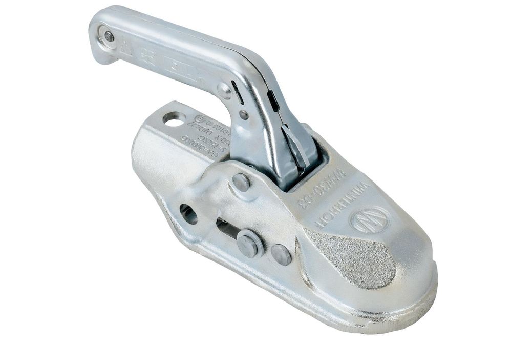 Guľový záves WINTERHOFF WW30-D3-K1414 pre 3000 kg príves s 50 mm rúrkovým ojom, liatina