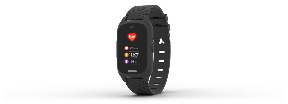 Forever Smartwatch SIVA ST-100 noire avec IP67 étanchéité 400mAh