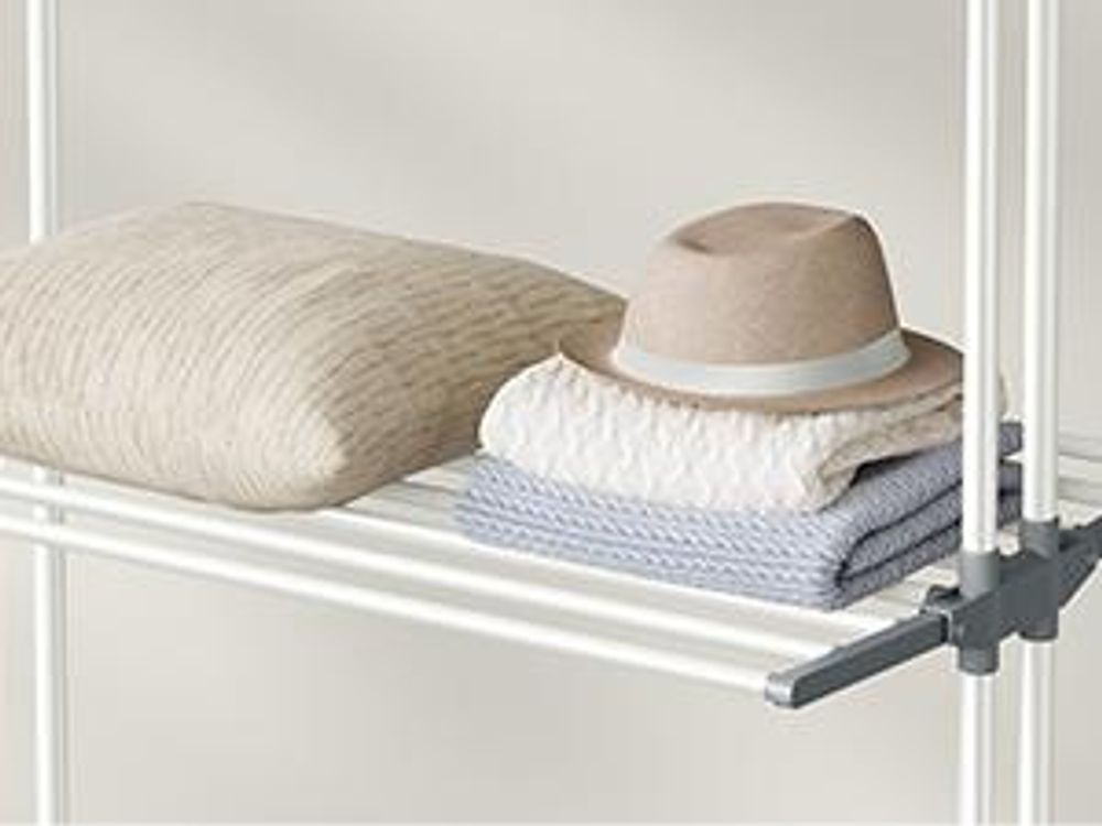 SONGMICS Wäscheständer, Standtrockner 4 Ebenen, Flügelwäscheständer, klappbare Flügel, mit Rollen, 63,5 x 125,5 x 173 cm, groß, einfacher Aufbau