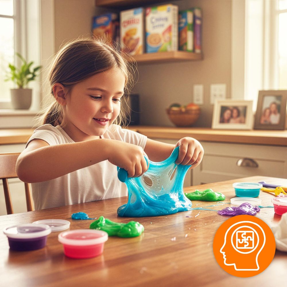 Slime Set XXL 126-teilig für Kinder, Giga Schleim selber machen DIY Kit, 28 Farben & Glitzer, Bastelset Experimentierkasten, EVI TOYS Giga Slime