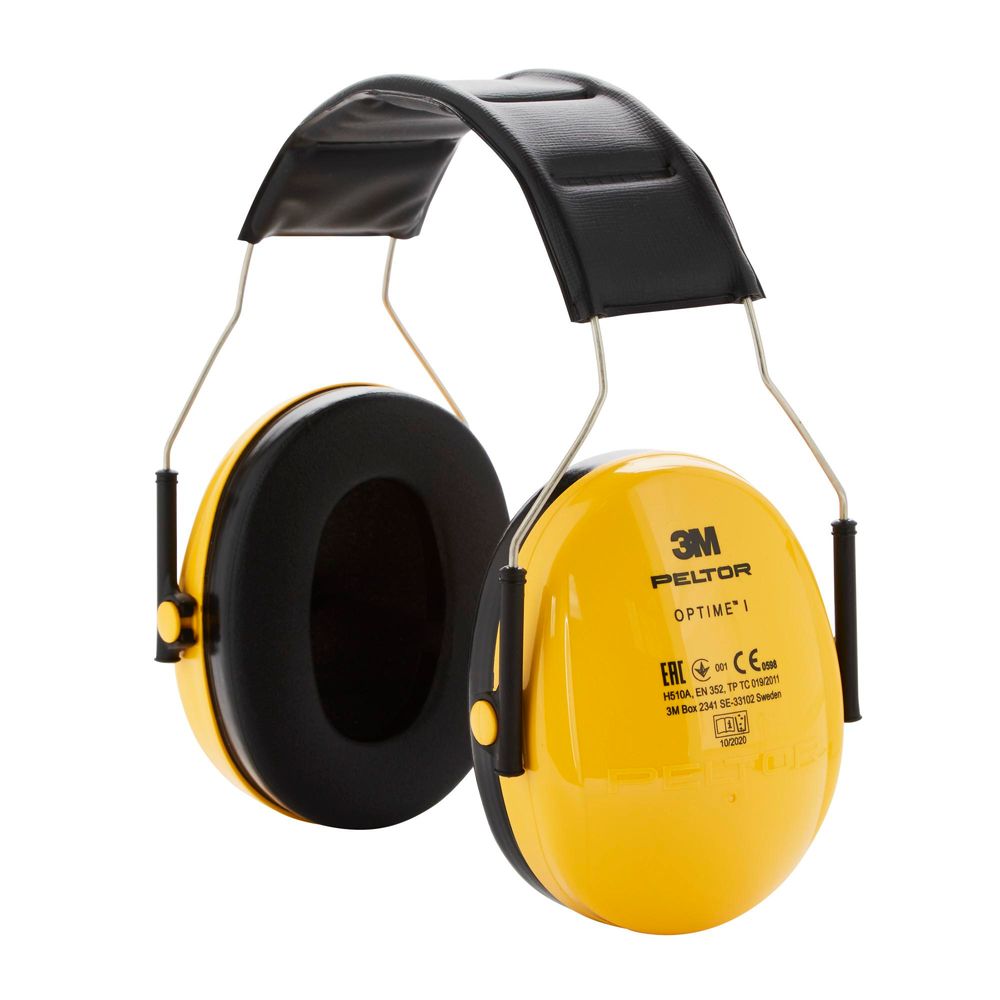 3M™ PELTOR™ Optime™ Kapselgehörschutz - SNR-Wert 27 dB - Anti-Lärm-Kopfhörer - Gelb