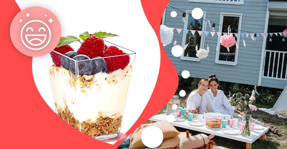 Dessertschalen Set 150ml 25-tlg Set Servierschalen Eisschalen für Tiramisu, Mousse Au Chocolat, Salzstangen, Transparent Retoo
