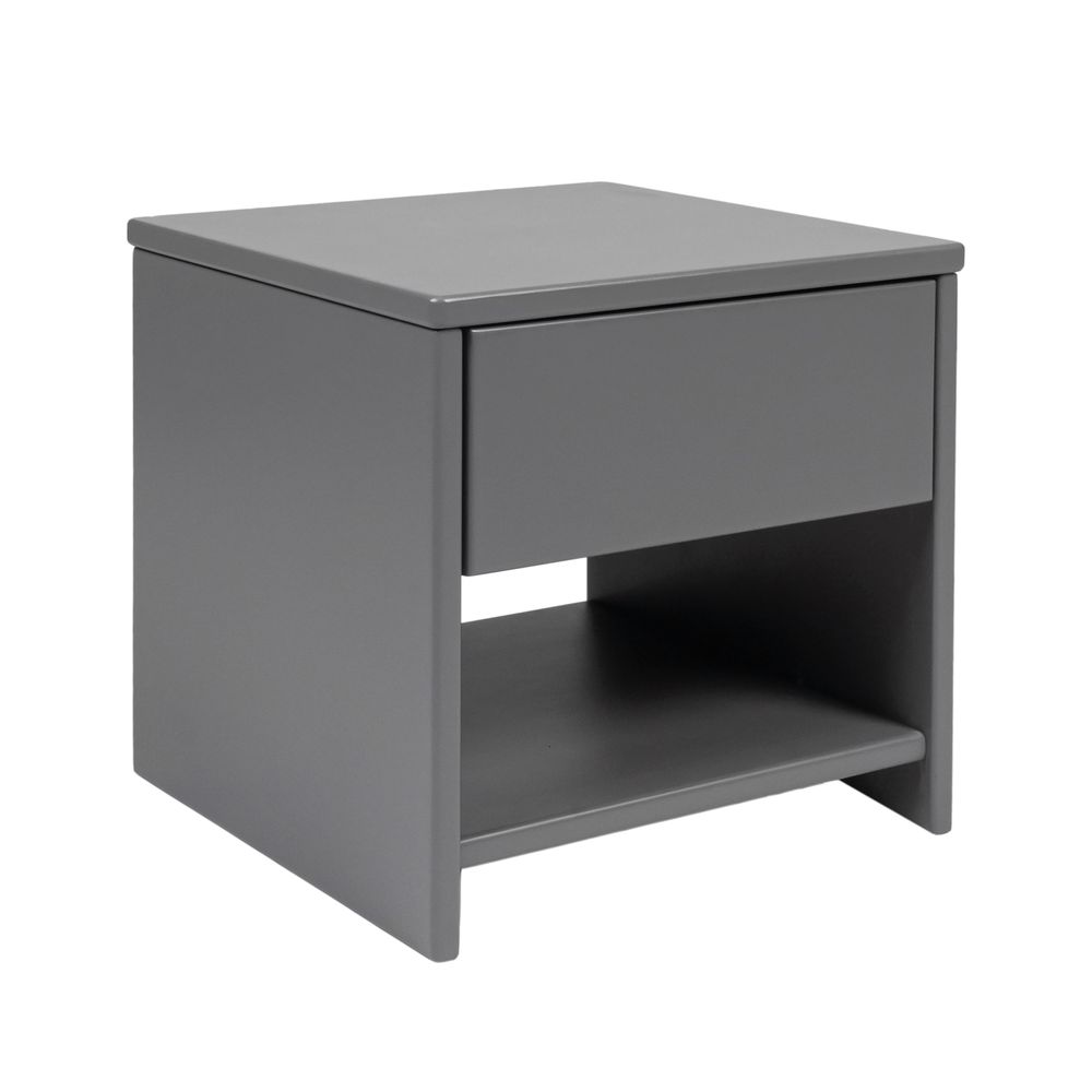 Krok Wood Nachttisch Julia aus Massivholz in Buche 40x40x40 cm