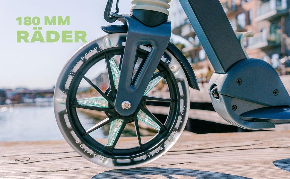 Klappbarer Scooter für Kinder, LED-Räder, verstellbar Movino City Light