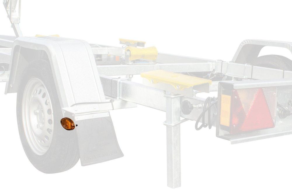 Seitenmarkierungsleuchte Aspöck Flatpoint II LED ohne Halter für Pkw-Anhänger