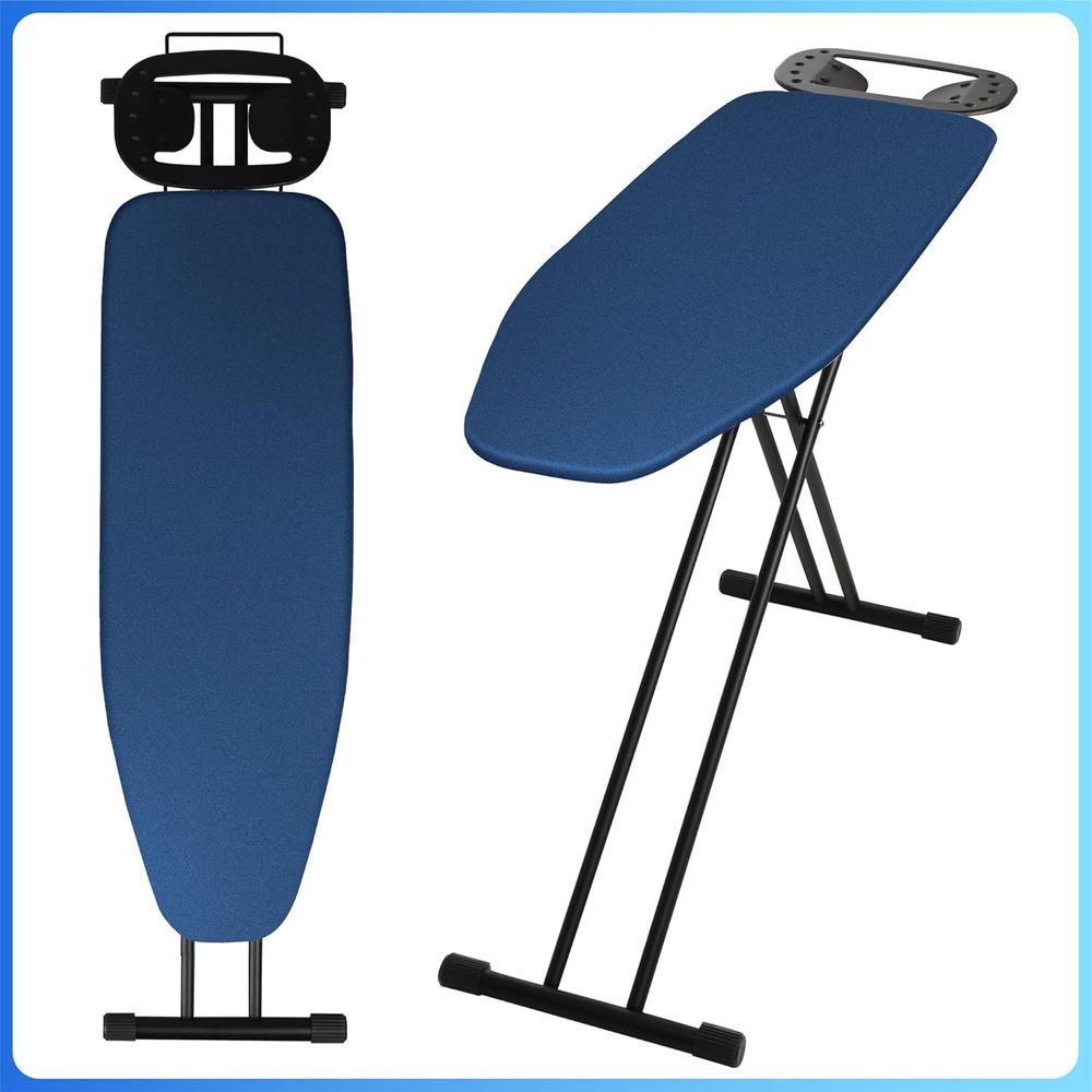 KADAX klappbares Bügelbrett, groß, 120 x 38 cm breit, Standard mit Griff