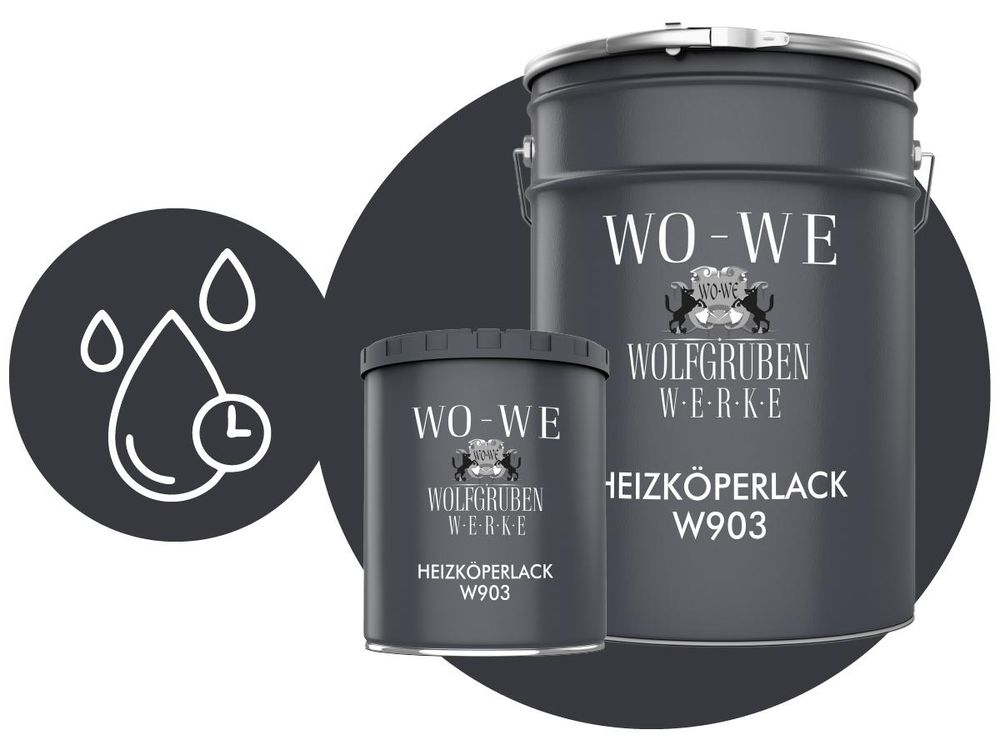 Heizungsfarbe W903 Schnelltrocknend