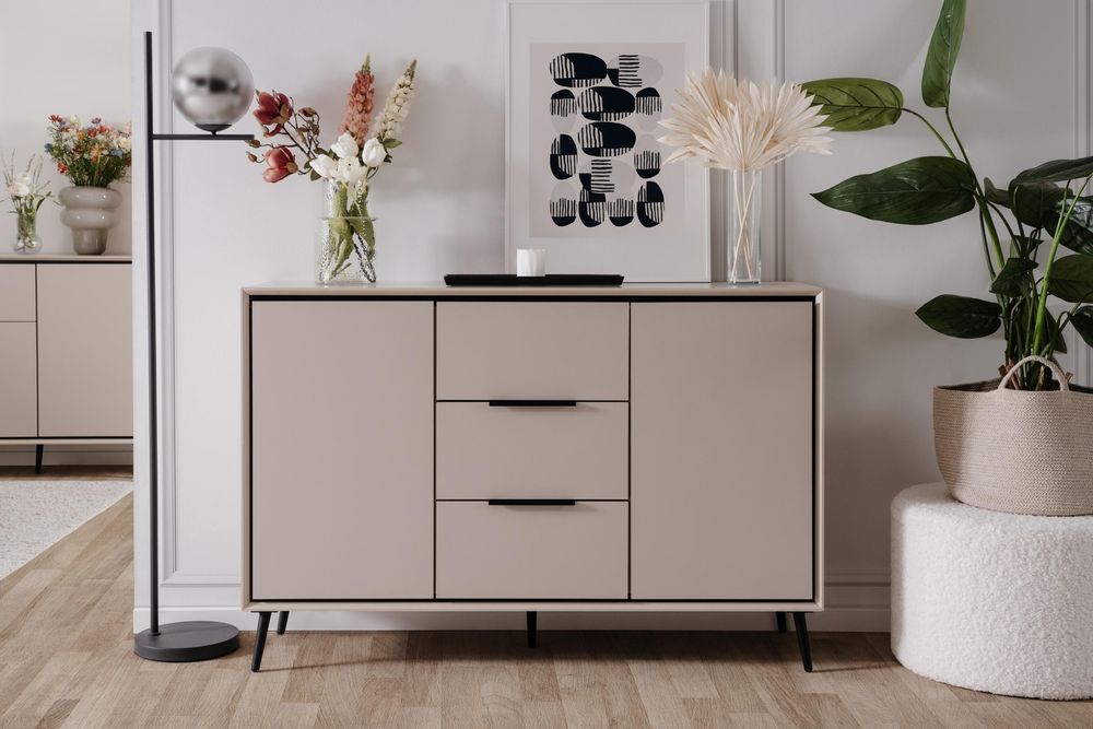 Sideboard Arona – Modernes Sideboard mit Softclose-Türen und viel Stauraum