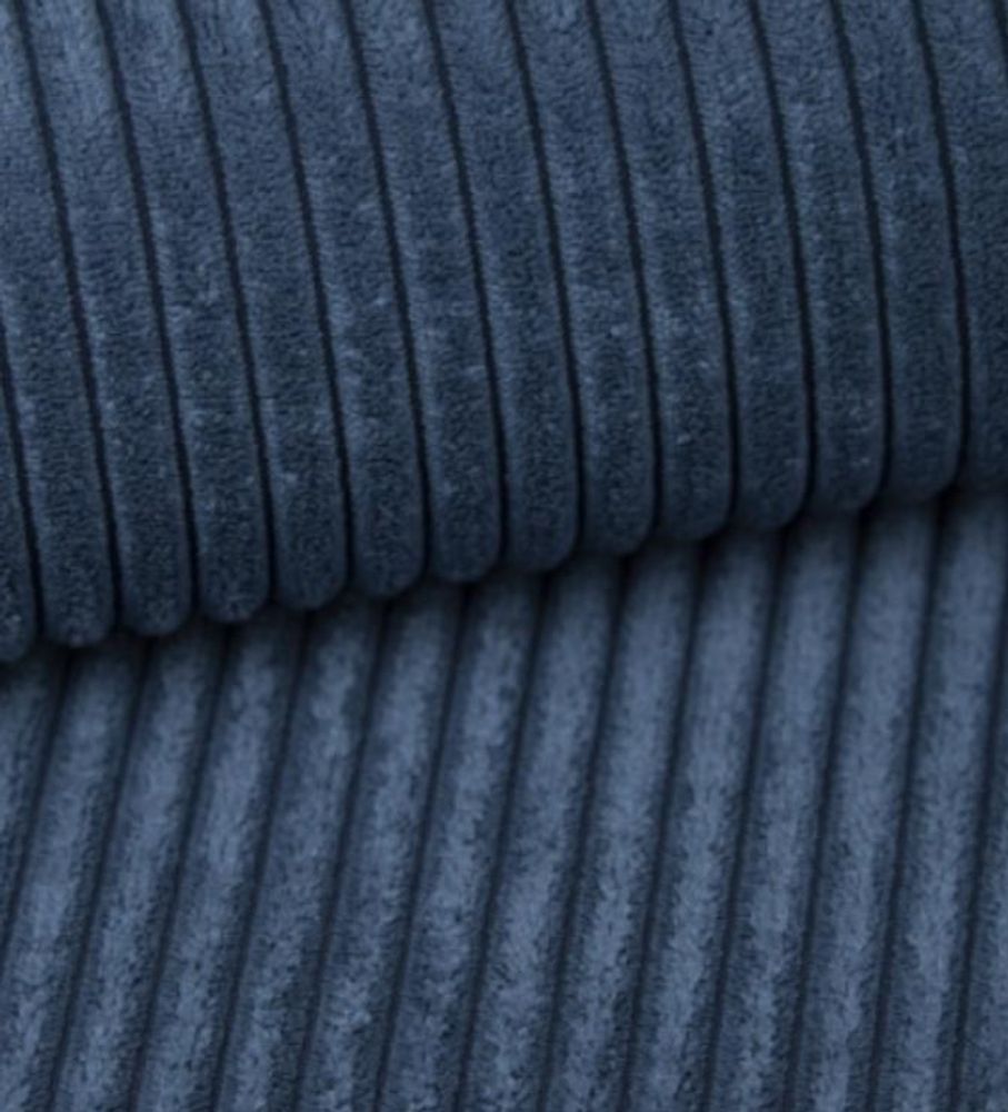 Couch mit schlaffunktion Wohnzimmer Couch mit Bettkasten AIKIDO 223x90cm Dunkelblau