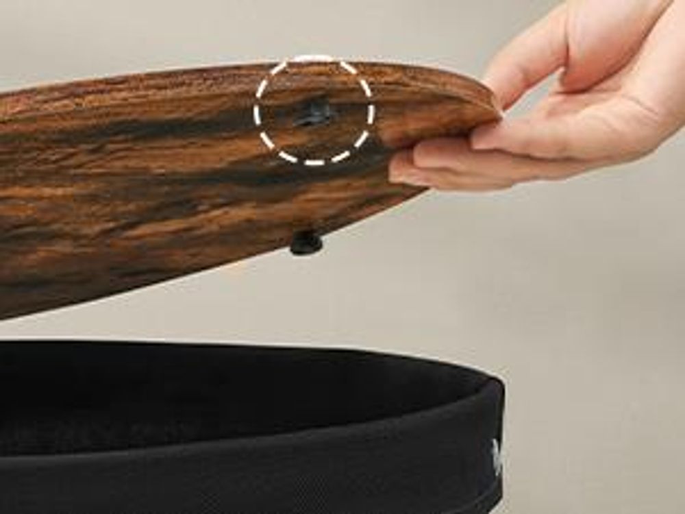 SONGMICS Wäschekorb mit Deckel, Wäschesammler rund, vielseitig, herausnehmbarer Wäschesack, große Kapazität