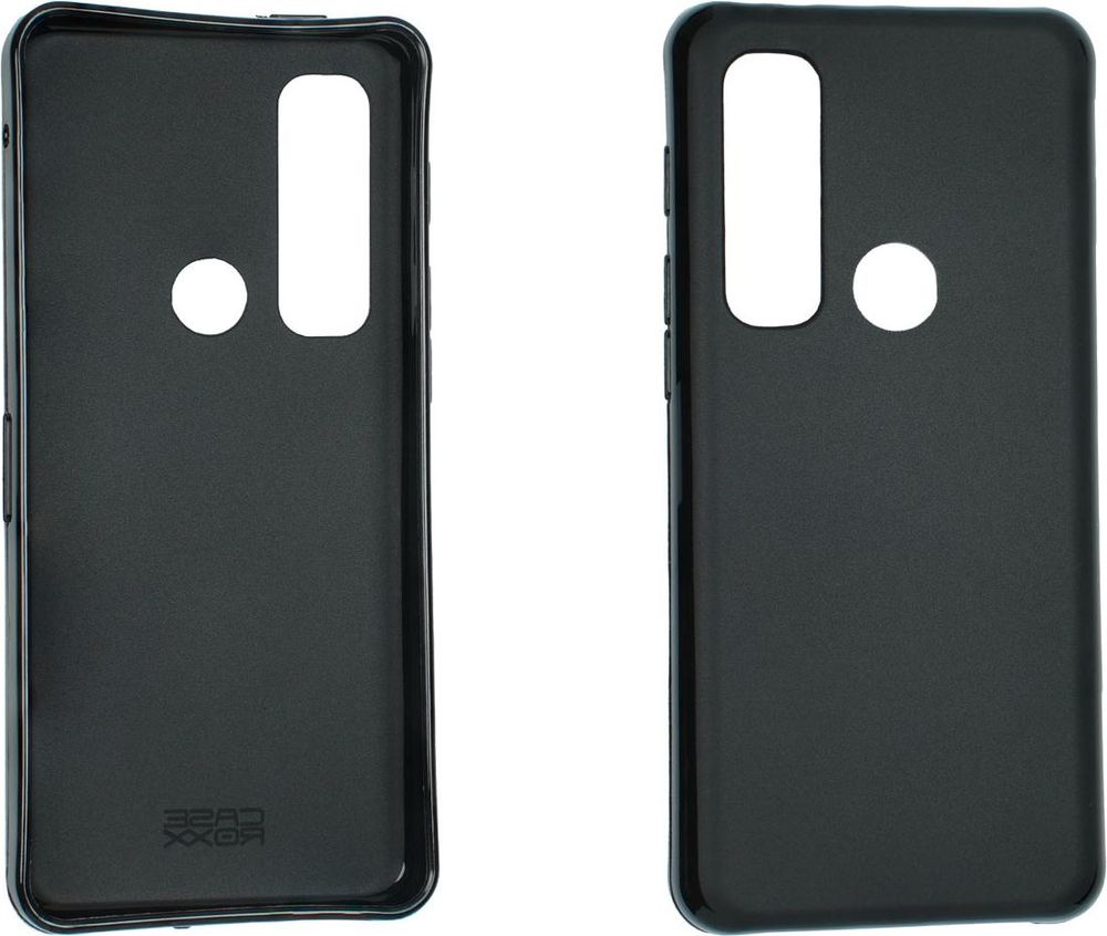 caseroxx Schutz-Hülle TPU-Hülle kompatibel mit Cat S75, Gummi Handy Tasche schwarz