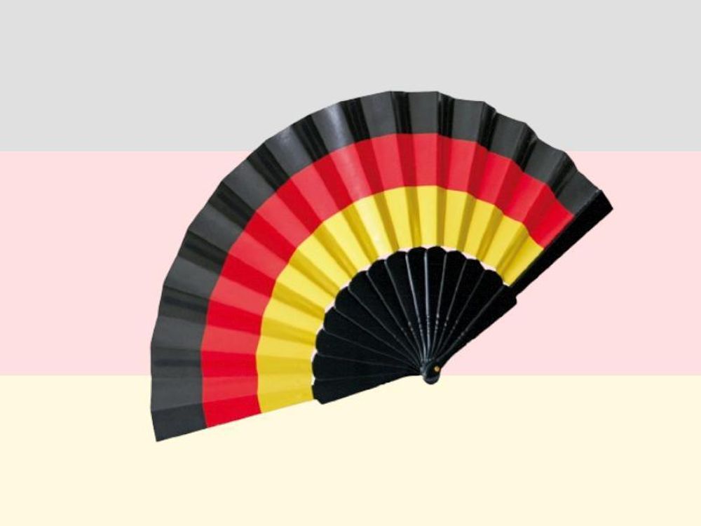 Fächer FAN, Deutschland, Accessoire, Fußball, WM, EM