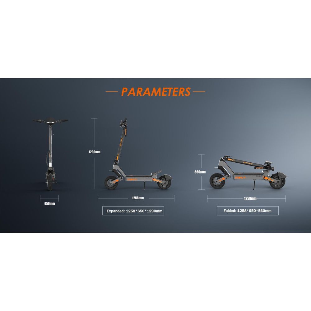2026 G2 Elektro‑Scooter,800W, 10‑Zoll, 48V 15,6Ah Doppelscheibenbremse, 7‑Licht‑System, 120kg，IPX4