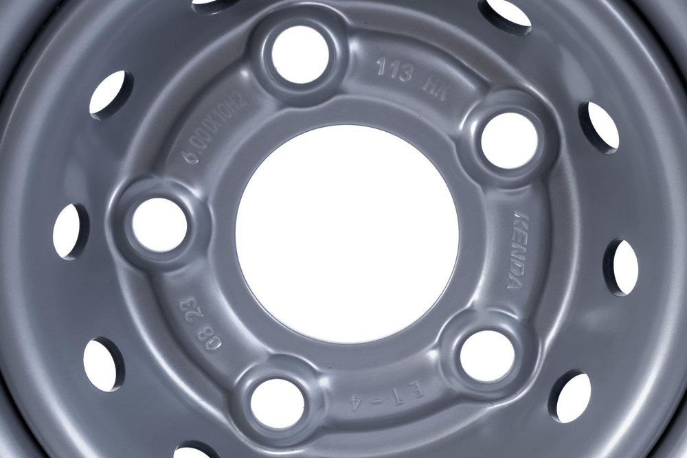 KENDA 10 Zoll Stahlfelge 5x112 für Autotransporter und schwere Anhänger