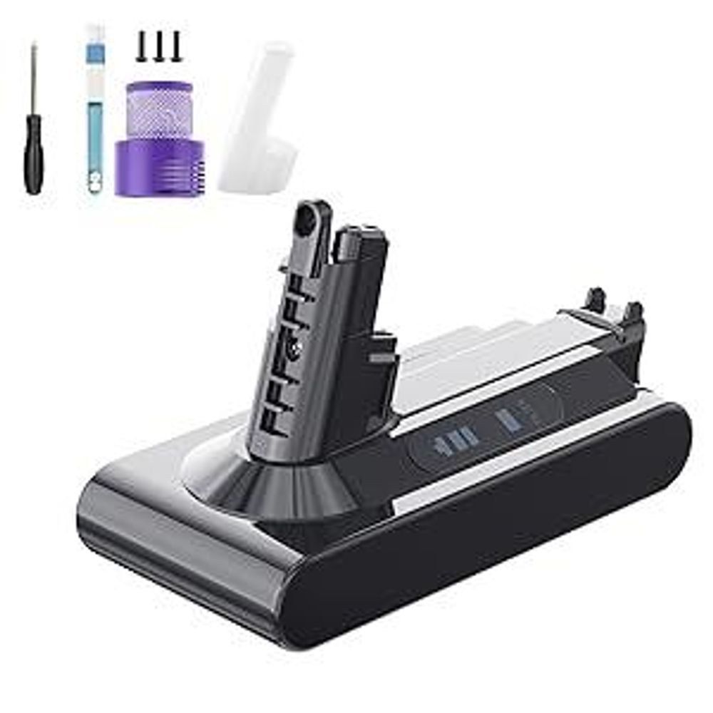 STANEW Remplacement Batterie pour Dyson Aspirateurs V10 SV12, Batterie Li-ION Compatible avec Dyson Aspirateur, Cyclone, Animal, Absolute,Fluffy