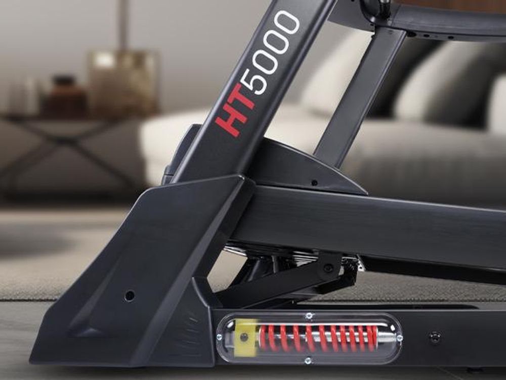 Miweba Sports Laufband HT5000 | Klappbar - breite Lauffläche - Heimtrainer - 12 Programme - App - Incline bis 15% Steigung - bis 18 km/h - 2600 Watt